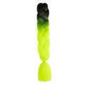 24 Inches DIY Jumbo Braiding Hair Synthetic Hair Extensions Afro Ombre Crochet Braid Hair Wholesale For Women