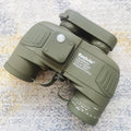 Navigation Telescope Boshile 10x50 Binoculars with Built-in Compass BAK4 Prism FMC Lens Fogproof Waterproof For Camping Hunting