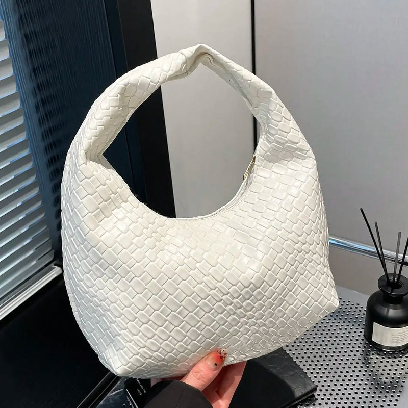 Large Capacity Solid Color Women's Shoulder Bag, Multifunctional Crossbody Bag, Women's Shoulder Tote Bag, Large Capacity Crossbody Tote Bag, Casual Work Bag