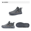 Men's High-Cut Casual Sports Shoes Anti-Slip Wear-Resistant Ankle Boots Outdoor Workwear Footwear for Comfortable Walking