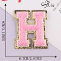 On Clothing Towel English Alphabet Decoration DIY Applique Accessories Patches Clothing Badges Clothes Embroidery Appliques