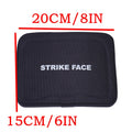 1pc Defensive Shield Alumina Ceramic Plate Self-defense Security Plates 6x6 , 6x8 ,10x12 Body Weight Armor Material Bullet-proof
