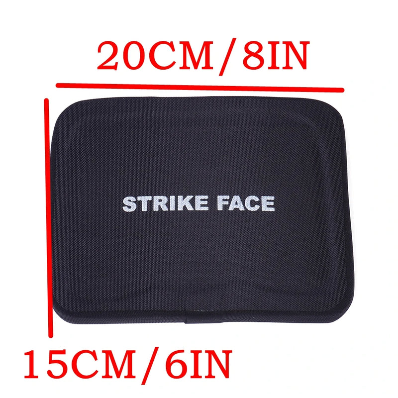 1pc Defensive Shield Alumina Ceramic Plate Self-defense Security Plates 6x6 , 6x8 ,10x12 Body Weight Armor Material Bullet-proof