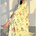 Eid Scarf Abaya Women Elegant Muslim Jalabiya Long | SAMAG