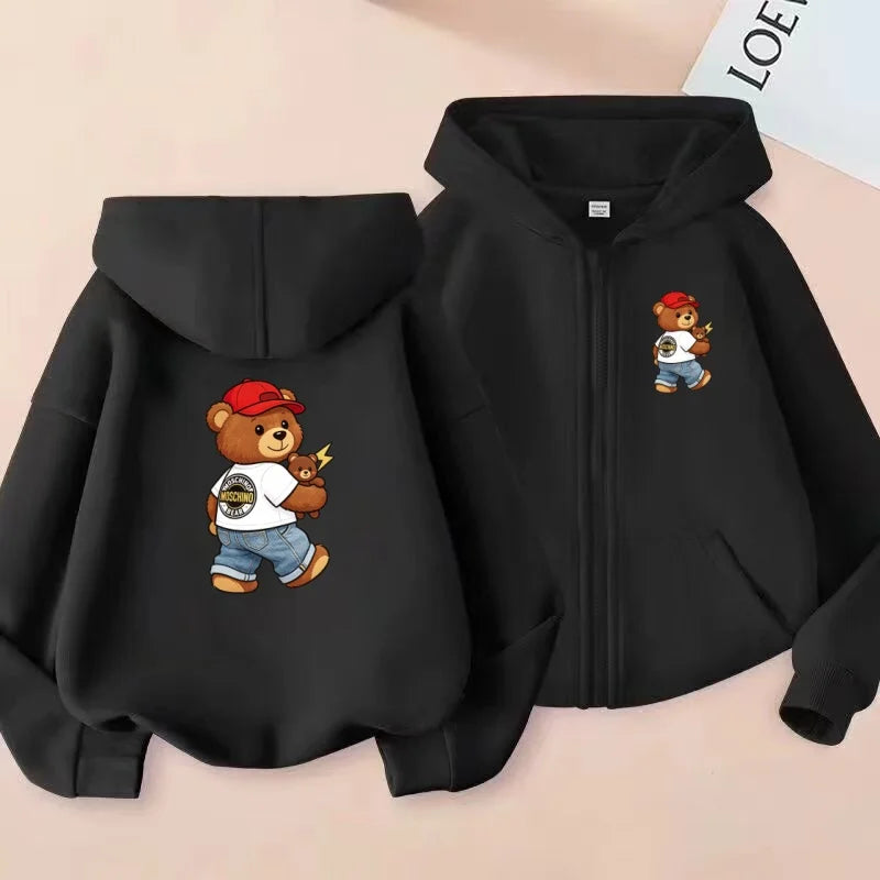 Children's Sports Jackets, Cute Animated Printed Zipper - View 10 | SAMAG