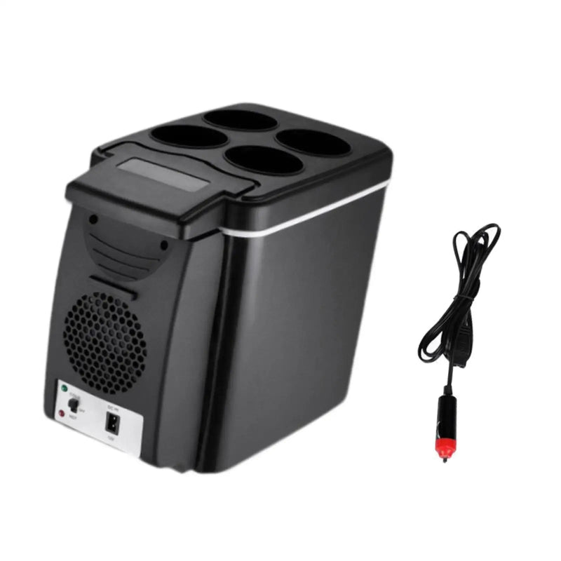 6L Fridge Cooler Portable Freezer Cabin Picnic 12V Small Car Refrigerator