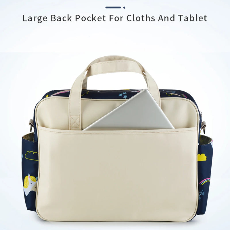 New Style Waterproof Diaper Bag Large Capacity Messenger Travel Bag Multifunctional Maternity Mother Baby Stroller Bags