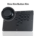 Haute42- COSMOX Fighting Hitbox Gaming Joystick For PC/PS3/PS4/PS5 Switch Steam Leverless Controller Rims Rim Button Rim