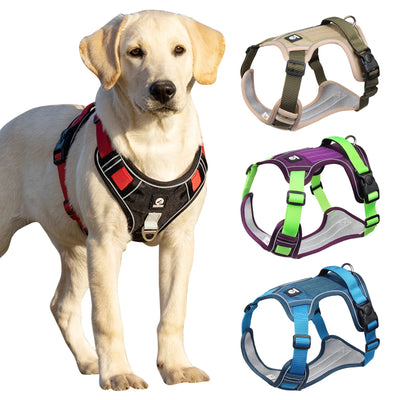 Dog Harness Reflective Midium Large Tactical Vest Big | SAMAG