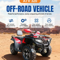 New Model 4x4 4-Stroke ATV High-Performance  Powerful Steel Automatic Shaft Drive