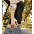 Men's High-Cut Casual Sports Shoes Anti-Slip Wear-Resistant Ankle Boots Outdoor Workwear Footwear for Comfortable Walking