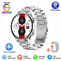 2026 New Smartwatch Women AMOLED HD Screen Always On Display Bluetooth Call IP68 Waterproof GPS Smart Men Watch For Android ios