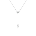 ANDYWEN 925 Sterling Silver Transformer Adjustable Chain Heart Pendant Charm Necklace Drop Choker Resizable Women Luxury Jewekry