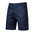 Summer Men's Shorts Solid Color Mid-Waist Elastic | SAMAG