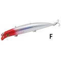 OUTKIT Fishing Lure 1PC Laser Minnow 16g 12cm Wobbling Minnow Floating Lure Hard Bait Fishing Wobblers Crankbait Artifici