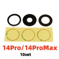 AliSunny 10pcs Back Camera Glass for iPhone 7 8 Plus 6 6S 6Plus 7Plus X XR XS Max 11 12 Rear Cover Lens 3M Sticker Holder Parts