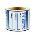 Blue Oil Change Car Maintenance Service Expires Reminder 250Pcs 2*2in Label Sticker Car Window Windshield“ Next Purchase Service” Transparent Oil Change Reminder Service Sticker, Suitable for Windshield Removable, Waterpr