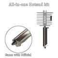 Upgraded Hotend Kit For Bamb Lab A1/A1 Mini Fast Speed Hot End Assembly 0.2/0.4/0.6/0.8mm Hardened steel Nozzle 3D Printer Part