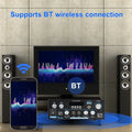 AK55 HiFi Digital Amplifier Channel 2.0 Bluetooth Surround Sound AMP Max Power 90Wx2 Speaker for Home Car BT 5.0 Audio AMP