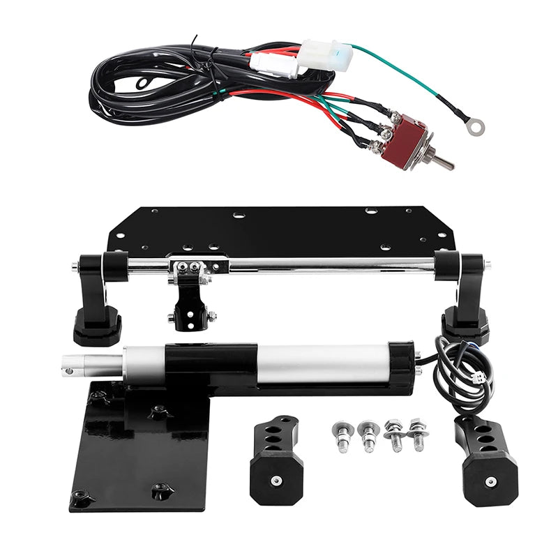 Motorcycle Electric Center Stand Fit For Harley Touring Road King Electra Street Road Glide 2009-2016 2017-2025