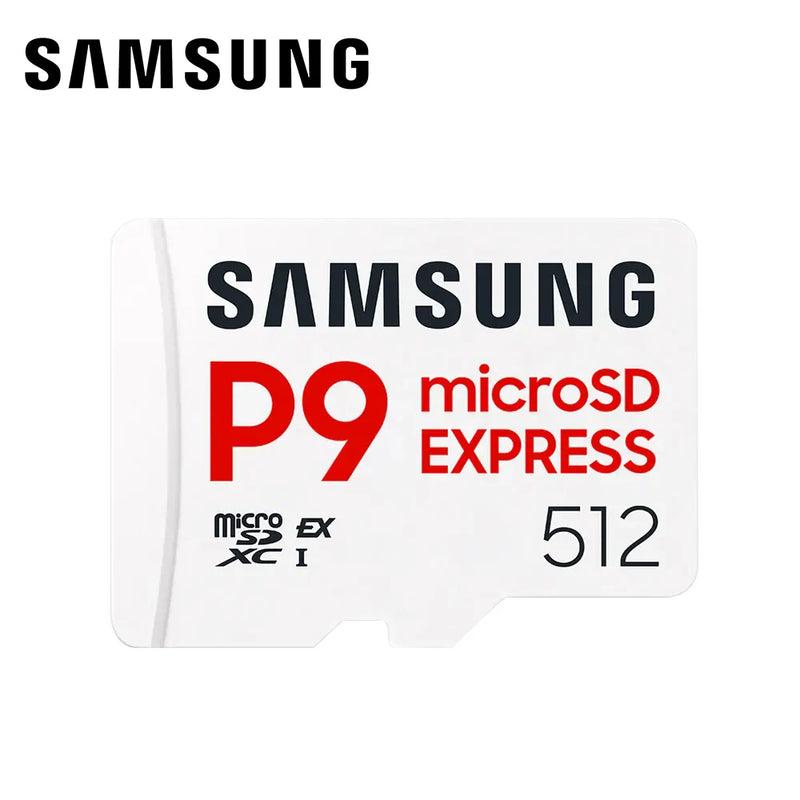 SAMSUNG Micro SD Express Card P9 for Nintendo Switch 2 Accessories 256GB 512GB Transfer Speed up to 800MB/s Game Memory microSD