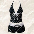 Sexy Women's Swimsuit Polka Dot Tankinis Bikinis Sets | SAMAG