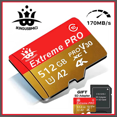 512G Extreme Micro SD TF Memory Card UHS-l High Speed 3 | SAMAG