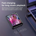 128GB MP3 Player Bluetooth Hi-Fi Music Player 2.4 Inch Touch Screen MP3 Walkman Built-in Speaker Video Recorder Camera MP3