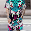 Summer new daily casual men's T - shirt and shorts set, urban street fashion sleeved outdoor sports | SAMAG