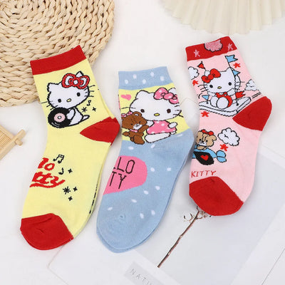 Sanrio 3 Pairs Four Seasons Women's Sweet And Cute | SAMAG