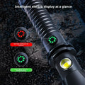 Rechargeable Tactical Flashlight with Long Handle - View 5 | SAMAG