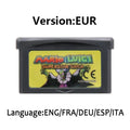 Mario GBA Games cards EUR USA Version GBA Game Cartridge 32 Bit Video Game Console Card Series Super  Wario Land4