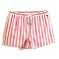 Striped Men Casual Shorts Beach Pants Board Short Quick Dry Sports Trunk Summer Seaside Beachwear Loose Homewear Sleeping Pajama