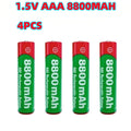 NEW 8800mAh Rechargeable Battery AAA  Alkalinity Battery 1.5 V AAA Battery for Clocks Mice Computers Toys So on