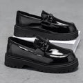 Men's casual shoes four seasons new soft-sole non-slip comfort light outdoor walking shoes fashion business visitor leather shoe