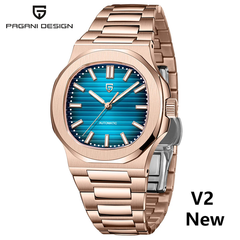 2026 New PAGANI DESIGN 40MM Men's Watches Luxury Automatic Watch For Men Mechanical WristWatch Stainless Steel Sapphire glass