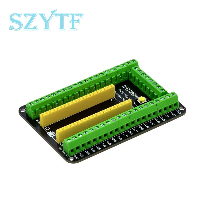 Expansion Board GPIO Breakout Extension Adapter Onboard Male and Female Pins for Raspberry Pi Pico 