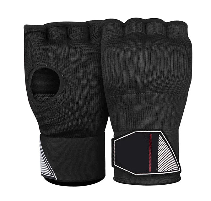 Boxing Hand Wrap Inner Gloves Half Finger Gel for Muay | SAMAG