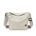 Ultra-light Nylon Crossbody Bag for Women Adjustable Wide Strap Lightweight Women's Bag Zipper Closure Stylish Messenger Bag