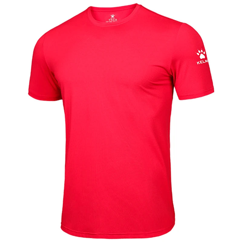 KELME Men's T-shirt Men Soccer Basketball Running Trainning Exercise Gym Quick Dry Fitness Sportswear Breathable T Shirt 871002