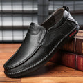 Genuine Leather Men's Casual Shoes Classics Business Dress Shoes Moccasins Slip on Loafers Driving Shoes for Men Flat Shoe