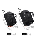 Multifunctional Trolley Travel Bag, Large-Capacity Men's and Women's Business Boarding Bag, Short-Distance Luggage Bag, Portable