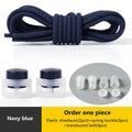 Spring Lock Shoelaces No Tie Shoe Laces Sneakers Round Elastic Shoelace Kid Adult Quick Without Ties Shoestrings Rubber Bands