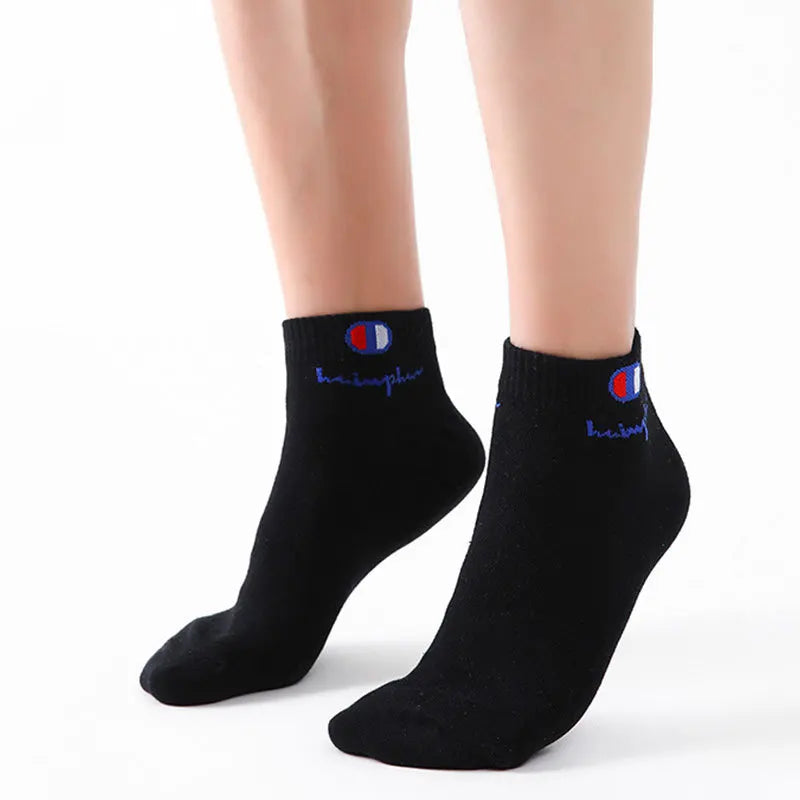 5 Pairs Socks Men Summer Ankle Running Cotton Breathable | SAMAG