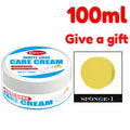 Fasilawei White Shoe Polish 100g (Sponge Brush) - Synthetic Leather Sneaker Color Restore & Care