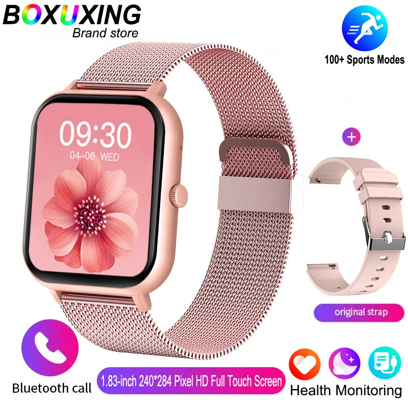 Watch 5 Upgraded Sports Smart Watch 2026 New Men Woman GPS Track HD Bluetooth Call Heart Rate IP68 Waterproof Fitness Smartwatch