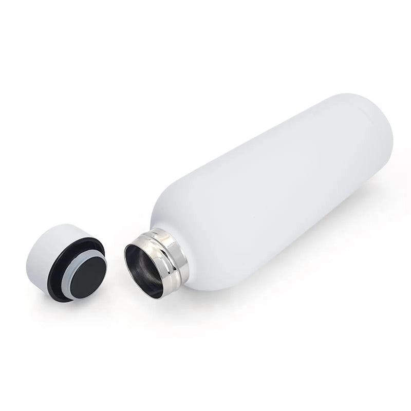 500ML Stainless Steel Small Mouth Thermos Sports Kettle Keep Cold Thermal Mug Portable Insulated Cup Gym Water Bottle