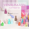 VENALISA VIP4 Kit Nail Gel Polish TPO FREE Full Coverage 36/60 Color Gel Pigment Professional Nail Art Long-lasting Gel Varnish