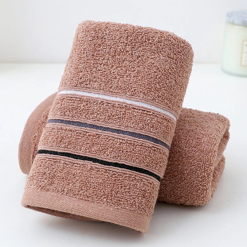 1 Pack of Premium Soft Absorbent Towels - Suitable for Home Use Bath Towels and Face Towels in a Variety of Colors.