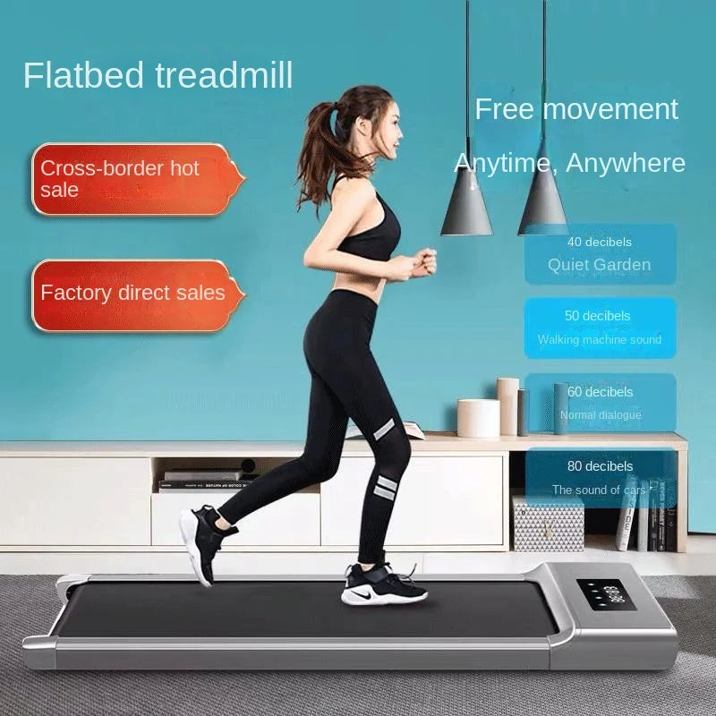 Mini Portable Fitness Walking Pad Treadmill Flat Electric | SAMAG
